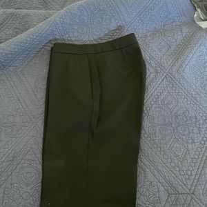 Women trousers. Dark gray